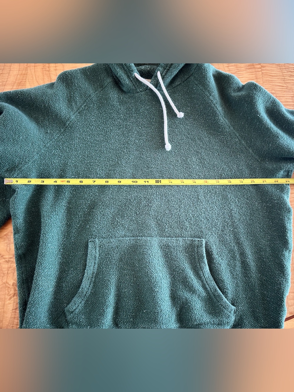 Mollusk Dark Green Hooded Sweatshirt - Cozy Pullover Hoodie - Picture 8 of 9